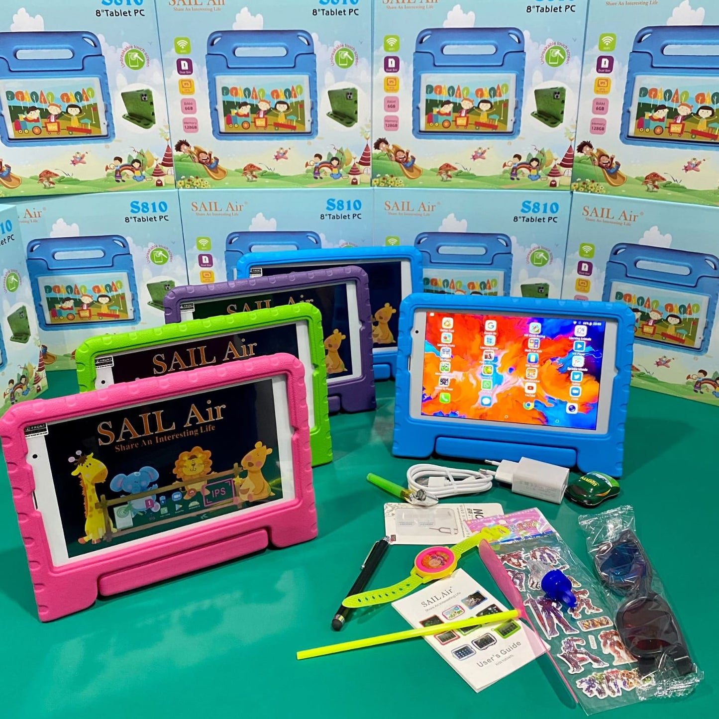 Kids Educational Tablet SAIL AIR S810